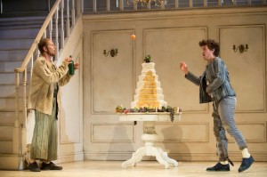 Piotr Lempa (Orestes), Peter Aisher (Demus), English Touring Opera // Cavalli, Jason (Giasone). Photo: Richard Hubert Smith.