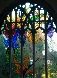 Paradise Window, St Brandon's Church.