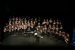 NYCGB and Durham Music Service band and choir